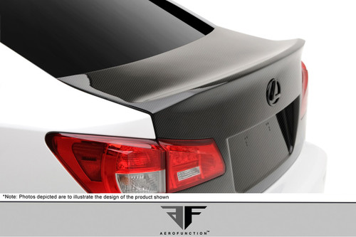 2006-2013 Lexus IS Series IS250 IS350 IS-F Carbon AF-1 Trunk Lid ( CFP ) - 1 Piece / Vehicle Year Make Model Trim - 2006-2013-Lexus IS ALL / Product Type - Trunk/Hatch / Style Name -AF-1 / Kit Material - Carbon Fiber / Notes - note: Will not fit convertible models