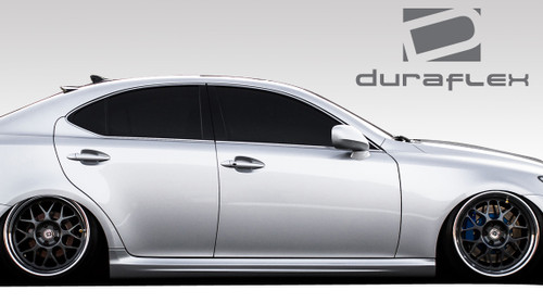 2006-2013 Lexus IS Series IS250 IS350 Duraflex I-Spec Side Skirts Rocker Panels - 2 Piece / Vehicle Year Make Model Trim - 2006-2013-Lexus IS ALL / Product Type - Sideskirts / Style Name -I-Spec / Kit Material - FRP (Fiberglass Reinforced Plastics) / Notes -