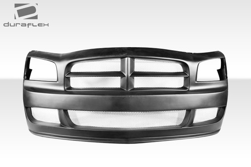 2006-2010 Dodge Charger Duraflex RK-S Front Bumper Cover - 1 Piece / Vehicle Year Make Model Trim - 2006-2010-Dodge Charger ALL / Product Type - Front Bumper / Style Name -RK-S / Kit Material - FRP (Fiberglass Reinforced Plastics) / Notes -