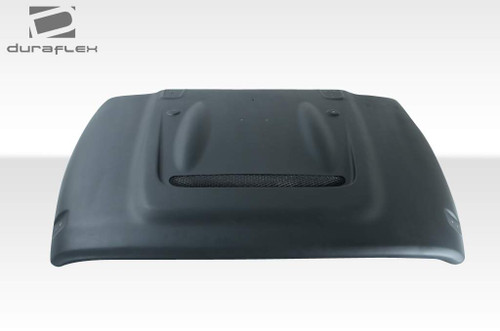 1997-2006 Jeep Wrangler Duraflex Heat Reduction Hood (must be used with highline fenders) - 1 Piece / Vehicle Year Make Model Trim - 1997-2006-Jeep Wrangler ALL / Product Type - Hood / Style Name -Heat Reduction / Kit Material - FRP (Fiberglass Reinforced Plastics) / Notes - Note: Hood pins are required., hood must be used with highline fenders