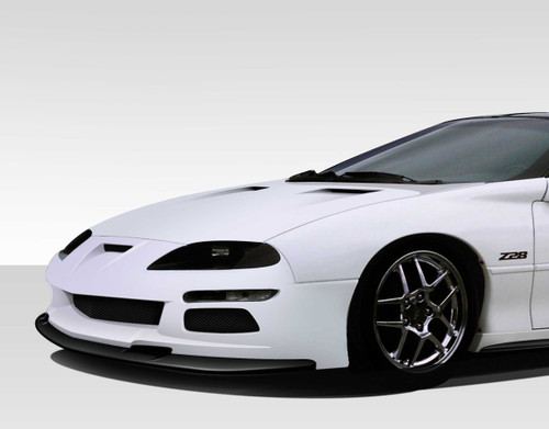 1993-1997 Chevrolet Camaro Duraflex ZR Edition Body Kit - 4 Piece - Includes ZR Edition Front Bumper Cover (108840) ZR Edition Side Splitters (108843) ZR Edition Rear Bumper Cover (108842) / Vehicle Year Make Model Trim - 1993-1997-Chevrolet Camaro ALL / Product Type - Kit / Style Name -ZR Edition / Kit Material - FRP (Fiberglass Reinforced Plastics) / Notes -
