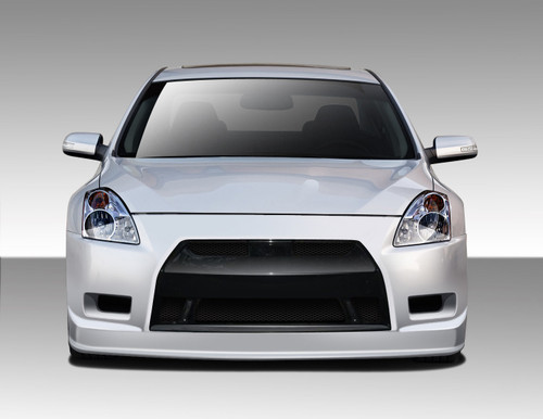 2010-2012 Nissan Altima 4DR Duraflex GT-R Body Kit - 4 Piece - Includes GT-R Front Bumper Cover (108854) Sigma Side Skirts Rocker Panels (105683) Sigma Rear Bumper Cover (105684) / Vehicle Year Make Model Trim - 2010-2012-Nissan Altima 4DR / Product Type - Kit / Style Name -GT-R / Kit Material - FRP (Fiberglass Reinforced Plastics) / Notes -
