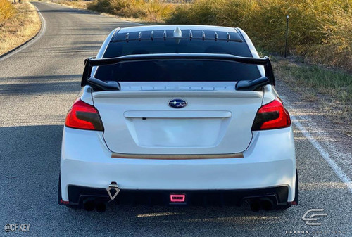 2008-2011 Subaru Impreza / 08-18 WRX STI 4DR Carbon Creations STI Look Trunk Lid Spoiler Wing - 1 Piece / Vehicle Year Make Model Trim - 2008-2011-Subaru Impreza 4DR / Product Type - Wing / Style Name -STI Look / Kit Material - Carbon Fiber / Notes -