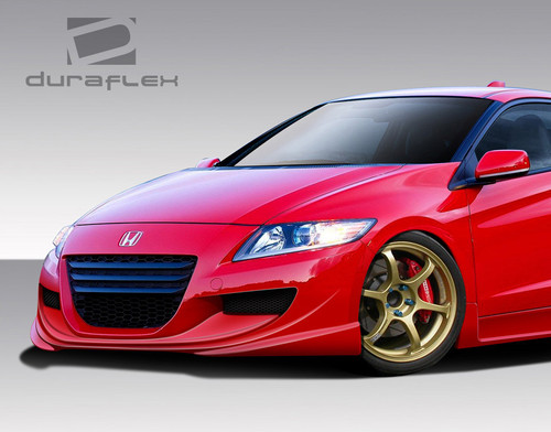 2011-2016 Honda CR-Z Duraflex Equinox Front Bumper Cover - 1 Piece / Vehicle Year Make Model Trim - 2011-2016-Honda CR-Z ALL / Product Type - Front Bumper / Style Name -Equinox / Kit Material - FRP (Fiberglass Reinforced Plastics) / Notes -