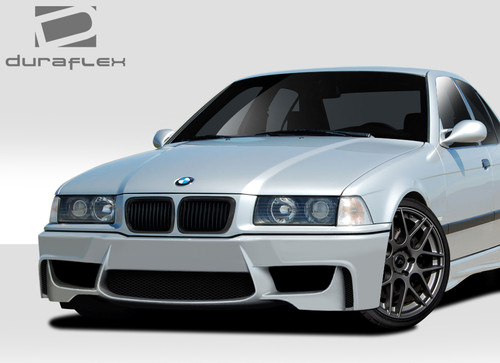 1992-1998 BMW 3 Series M3 E36 Duraflex 1M Look Front Bumper Cover - 1 Piece / Vehicle Year Make Model Trim - 1992-1998-BMW 3 Series ALL / Product Type - Front Bumper / Style Name -1M Look / Kit Material - FRP (Fiberglass Reinforced Plastics) / Notes -