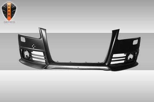 2008-2012 Audi A5 S5 B8 Eros Version 1 Front Bumper Cover - 1 Piece / Vehicle Year Make Model Trim - 2008-2012-Audi A5 ALL / Product Type - Front Bumper / Style Name -Eros Version 1 / Kit Material - FRP (Fiberglass Reinforced Plastics) / Notes -