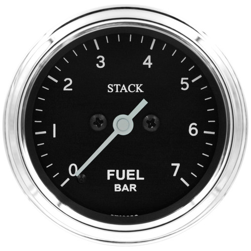 Autometer Stack 52mm 0-7 Bar M10 Male Pro Stepper Motor Fuel Pressure Gauge - Classic - ST3305C
