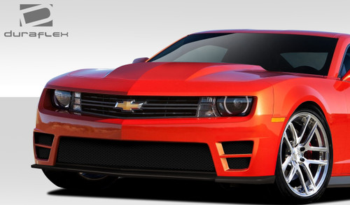 2010-2013 Chevrolet Camaro Duraflex ZL2 Front Bumper Cover - 1 Piece / Vehicle Year Make Model Trim - 2010-2013-Chevrolet Camaro ALL / Product Type - Front Bumper / Style Name -ZL2 / Kit Material - FRP (Fiberglass Reinforced Plastics) / Notes - note: will fit 2014-2015 Camaro ZL1
