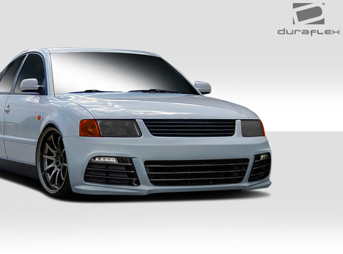 1998-2001 Volkswagen Passat Duraflex R Look Front Bumper Cover - 1 Piece / Vehicle Year Make Model Trim - 1998-2001-Volkswagen Passat ALL / Product Type - Front Bumper / Style Name -R Look / Kit Material - FRP (Fiberglass Reinforced Plastics) / Notes -
