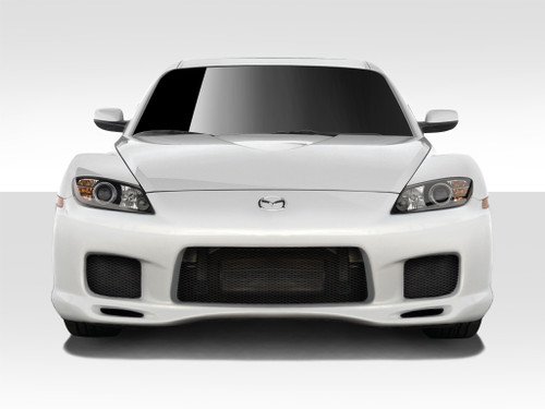 2004-2008 Mazda RX-8 Duraflex Type F Body Kit - 4 Piece - Includes Type F Front Bumper Cover (109484) Type F Side Skirt Rocker Panels (109485) K-1 Rear Bumper Cover (109488) / Vehicle Year Make Model Trim - 2004-2008-Mazda RX8 ALL / Product Type - Kit / Style Name -Type F / Kit Material - FRP (Fiberglass Reinforced Plastics) / Notes -