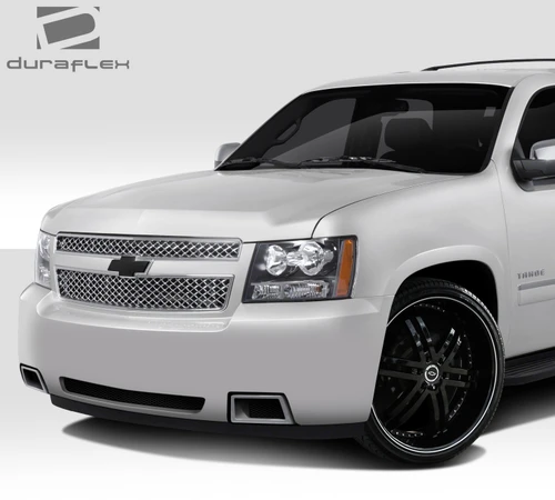 2007-2014 Chevrolet Tahoe Suburban Avalanche Duraflex SS Look Front Bumper Cover - 1 Piece / Vehicle Year Make Model Trim - 2007-2014-Chevrolet Suburban ALL / Product Type - Front Bumper / Style Name -SS Look / Kit Material - FRP (Fiberglass Reinforced Plastics) / Notes -