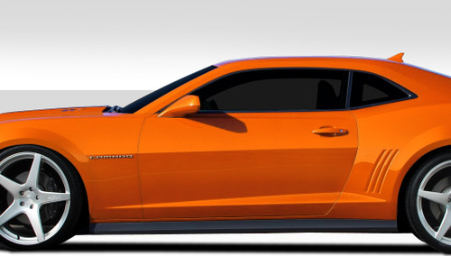 2010-2013 Chevrolet Camaro Duraflex ZL1 Look Body Kit - 5 Piece - Includes ZL1 Look Front Bumper Cover (108184) ZL1 Look Side Skirt Rocker Panels (109022) ZL1 Look Rear Bumper Cover (109021) ZL1 Look Hood (108185) / Vehicle Year Make Model Trim - 2010-2013-Chevrolet Camaro ALL / Product Type - Kit / Style Name -ZL1 Look / Kit Material - FRP (Fiberglass Reinforced Plastics) / Notes -