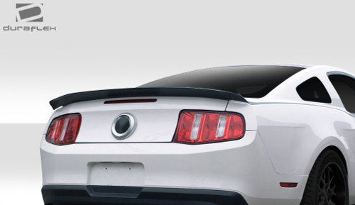2010-2014 Ford Mustang Duraflex R500 Wing Trunk Lid Spoiler - 1 Piece (S) / Vehicle Year Make Model Trim - 2010-2014-Ford Mustang ALL / Product Type - Wing / Style Name -R500 / Kit Material - FRP (Fiberglass Reinforced Plastics) / Notes -