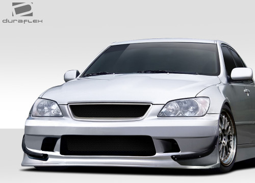 2000-2005 Lexus IS Series IS300 Duraflex VSE Race Front Bumper Cover - 3 Piece / Vehicle Year Make Model Trim - 2000-2005-Lexus IS ALL / Product Type - Front Bumper / Style Name -VSE Race / Kit Material - FRP (Fiberglass Reinforced Plastics) / Notes - Note: canards included