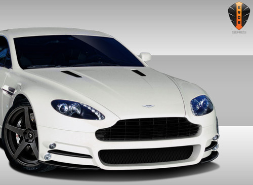 2006-2017 Aston Martin Vantage Eros Version 1 Front Bumper Cover - 1 Piece / Vehicle Year Make Model Trim - 2006-2017-Aston Martin Vantage ALL / Product Type - Front Bumper / Style Name -Eros Version 1 / Kit Material - FRP (Fiberglass Reinforced Plastics) / Notes -
