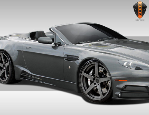 2006-2017 Aston Martin Vantage Eros Version 1 Side Skirt Rocker Panels - 2 Piece / Vehicle Year Make Model Trim - 2006-2017-Aston Martin Vantage ALL / Product Type - Sideskirts / Style Name -Eros Version 1 / Kit Material - FRP (Fiberglass Reinforced Plastics) / Notes -
