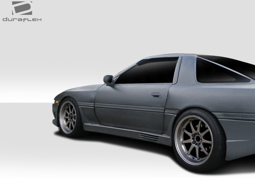 1986-1992 Toyota Supra Duraflex Spec R Side Skirt Rocker Panels - 2 Piece / Vehicle Year Make Model Trim - 1986-1992-Toyota Supra ALL / Product Type - Sideskirts / Style Name -Spec R / Kit Material - FRP (Fiberglass Reinforced Plastics) / Notes -