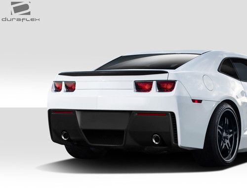 2010-2013 Chevrolet Camaro Duraflex Stingray Z Look Rear Bumper Cover - 1 Piece / Vehicle Year Make Model Trim - 2010-2013-Chevrolet Camaro ALL / Product Type - Rear Bumper / Style Name -Stingray Z Look / Kit Material - FRP (Fiberglass Reinforced Plastics) / Notes -