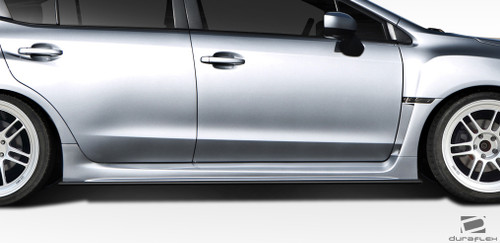 2015-2021 Subaru WRX Duraflex NBR Concept Side Splitters - 2 Piece / Vehicle Year Make Model Trim - 2015-2021-Subaru WRX ALL / Product Type - Sideskirts / Style Name -NBR Concept / Kit Material - FRP (Fiberglass Reinforced Plastics) / Notes -