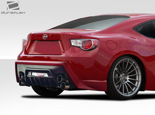 2013-2019 Scion FR-S Toyota 86 Subaru BRZ Duraflex W-1 Rear Bumper Cover - 1 Piece / Vehicle Year Make Model Trim - 2013-2019-Scion FRS ALL / Product Type - Rear Bumper / Style Name -W-1 / Kit Material - FRP (Fiberglass Reinforced Plastics) / Notes -
