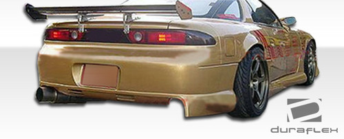1994-1998 Mitsubishi 3000GT Duraflex Fighter Body Kit - 4 Piece - Includes Fighter Front Bumper Cover (102335) Fighter Rear Bumper Cover (102337) Fighter Side Skirts Rocker Panels (102336) / Vehicle Year Make Model Trim - 1994-1998-Mitsubishi 3000GT ALL / Product Type - Kit / Style Name -Fighter / Kit Material - FRP (Fiberglass Reinforced Plastics) / Notes - Note: bumper requires the use of 94-98 3000GT bumper lights