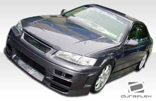 1997-2001 Toyota Camry Duraflex Evo 4 Body Kit - 4 Piece - Includes Evo 4 Front Bumper Cover (101922) Kombat Rear Bumper Cover (101921) Evo 4 Side Skirts Rocker Panels (101923) / Vehicle Year Make Model Trim - 1997-2001-Toyota Camry ALL / Product Type - Kit / Style Name -Evo 4 / Kit Material - FRP (Fiberglass Reinforced Plastics) / Notes -