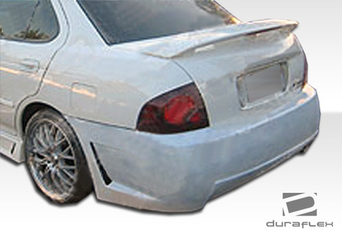 2004-2006 Nissan Sentra Duraflex B-2 Body Kit - 4 Piece - Includes B-2 Front Bumper Cover (103314) B-2 Rear Bumper Cover (103315) B-2 Side Skirts Rocker Panels (100147) / Vehicle Year Make Model Trim - 2004-2006-Nissan Sentra ALL / Product Type - Kit / Style Name -B-2 / Kit Material - FRP (Fiberglass Reinforced Plastics) / Notes -