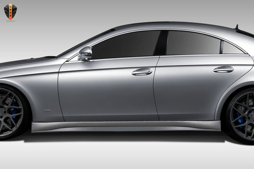 2006-2011 Mercedes CLS Class C219 W219 Eros Version 1 Side Skirts Rocker Panels - 2 Piece (S) / Vehicle Year Make Model Trim - 2006-2011-Mercedes CLS ALL / Product Type - Sideskirts / Style Name -Eros Version 1 / Kit Material - FRP (Fiberglass Reinforced Plastics) / Notes - Note: All Overstock products are sold on a first come, first serve basis. Overstock products are sold as is, and all sales are final. Overstock products may not be returned or exchanged.