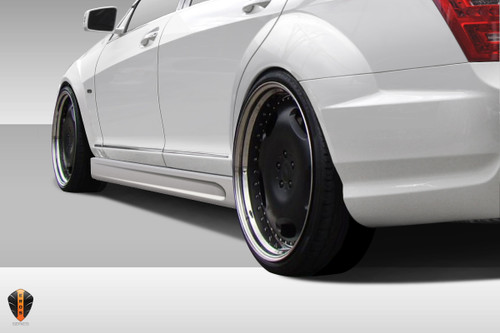 2007-2013 Mercedes S Class W221 Eros Version 3 Side Skirts Rocker Panels - 2 Piece / Vehicle Year Make Model Trim - 2007-2013-Mercedes S Class ALL / Product Type - Sideskirts / Style Name -Eros Version 3 / Kit Material - FRP (Fiberglass Reinforced Plastics) / Notes - Note: All Overstock products are sold on a first come, first serve basis. Overstock products are sold as is, and all sales are final. Overstock products may not be returned or exchanged.