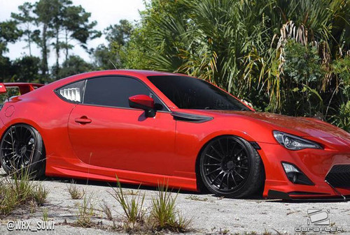 2013-2020 Scion FR-S Toyota 86 Subaru BRZ Duraflex Modellista Look Side Skirt Rocker Panels - 2 Piece / Vehicle Year Make Model Trim - 2013-2020-Scion FRS ALL / Product Type - Sideskirts / Style Name -Modellista Look / Kit Material - FRP (Fiberglass Reinforced Plastics) / Notes -