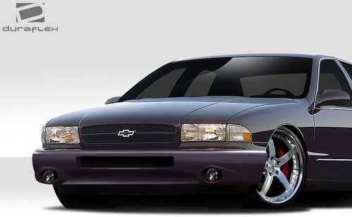 1991-1996 Chevrolet Impala / Caprice Duraflex BT-1 Front Bumper Cover - 1 Piece / Vehicle Year Make Model Trim - 1991-1996-Chevrolet Impala ALL / Product Type - Front Bumper / Style Name -BT-1 / Kit Material - FRP (Fiberglass Reinforced Plastics) / Notes -
