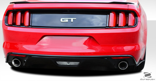 2015-2017 Ford Mustang Duraflex GT Concept Rear Add Ons Spat Extensions - 2 Piece (S) / Vehicle Year Make Model Trim - 2015-2017-Ford Mustang ALL / Product Type - Rear Lip/Add On / Style Name -GT Concept / Kit Material - FRP (Fiberglass Reinforced Plastics) / Notes - Note: All Overstock products are sold on a first come, first serve basis. Overstock products are sold as is, and all sales are final. Overstock products may not be returned or exchanged.
