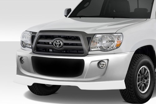 2005-2010 Toyota Tacoma Duraflex BT-1 Front Bumper Cover - 1 Piece / Vehicle Year Make Model Trim - 2005-2010-Toyota Tacoma ALL / Product Type - Front Bumper / Style Name -BT-1 / Kit Material - FRP (Fiberglass Reinforced Plastics) / Notes - Note: Front bumper is designed for use on models without factory fender flares.