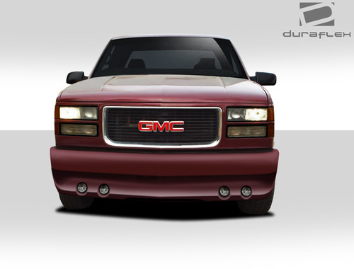 1988-1999 Chevrolet GMC C Series / K Series Pickup 1992-1999 Tahoe Yukon Suburban Duraflex BT-2 Front Bumper Cover - 1 Piece / Vehicle Year Make Model Trim - 1988-1999-Chevrolet C/K Series Pickup ALL / Product Type - Front Bumper / Style Name -BT-2 / Kit Material - FRP (Fiberglass Reinforced Plastics) / Notes -