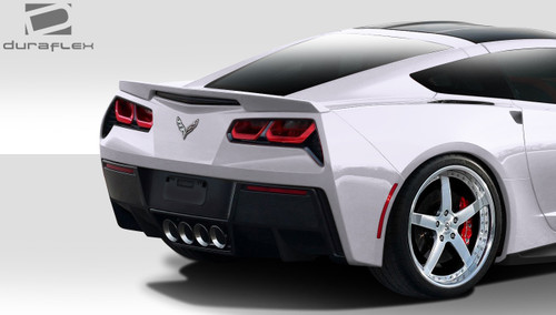 2014-2019 Chevrolet Corvette C7 Duraflex GT Concept Rear Diffuser - 2 Piece / Vehicle Year Make Model Trim - 2014-2019-Chevrolet Corvette ALL / Product Type - Rear Lip/Add On / Style Name -GT Concept / Kit Material - FRP (Fiberglass Reinforced Plastics) / Notes -