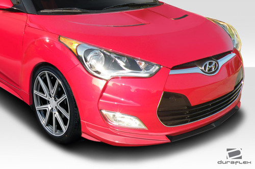 2012-2017 Hyundai Veloster Non Turbo Duraflex N Design Front Lip Spoiler - 1 Piece (S) / Vehicle Year Make Model Trim - 2012-2017-Hyundai Veloster ALL / Product Type - Front Lip/Add On / Style Name -N Design / Kit Material - FRP (Fiberglass Reinforced Plastics) / Notes -