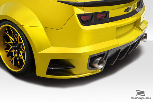 2010-2013 Chevrolet Camaro Duraflex CCG Wide Body Rear Diffuser - 1 Piece / Vehicle Year Make Model Trim - 2010-2013-Chevrolet Camaro ALL / Product Type - Rear Lip/Add On / Style Name -CCG / Kit Material - FRP (Fiberglass Reinforced Plastics) / Notes - Note: Must be used in conjunction with entire CCG Wide Body kit