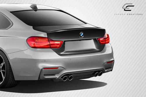 2014-2020 BMW 4 Series F32 / M4 Carbon Creations DriTech M4 Look Trunk Lid - 1 Piece / Vehicle Year Make Model Trim - 2014-2020-BMW 4 Series 2DR / Product Type - Trunk/Hatch / Style Name -M4 Look / Kit Material - Carbon Fiber / Notes -