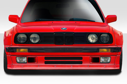 1984-1991 BMW 3 Series E30 Duraflex TKO Wide Body Kit - 10 Piece - Includes TKO Front Lip (113223) TKO Wide Body Front Fender Flares 50mm (113225) TKO Side Skirts (113227) TKO Wide Body Rear Fender Flares 70mm (113226) TKO Rear Wing Spoiler (113228) / Vehicle Year Make Model Trim - 1984-1991-BMW 3 Series ALL / Product Type - Kit / Style Name -TKO / Kit Material - FRP (Fiberglass Reinforced Plastics) / Notes - Note: Front lip is designed to be used with M-Tech front bumper, all other models will require modification