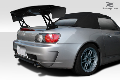 Universal 66" Duraflex VRX V1 Short Wing Complete Kit - 9 Piece - Includes VRX Air Foil Blade (113236) VRX Wing Stands (113242) VRX Wing V1 End Caps (113244)  VRX Hardware Kit (115111) / Vehicle Year Make Model Trim - --  ALL / Product Type - Wing / Style Name -\Universal VRX / Kit Material - FRP (Fiberglass Reinforced Plastics) / Notes -