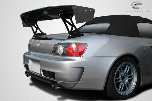 Universal 66" Carbon Creations DriTech VRX V1 Short Wing Complete Kit - 9 Piece - Includes VRX Air Foil Blade (113237) VRX Wing Stands (113242) VRX Wing V1 End Caps (113245) VRX Hardware Kit (115111) / Vehicle Year Make Model Trim - --  ALL / Product Type - Wing / Style Name -\Universal VRX / Kit Material - Carbon Fiber / Notes -