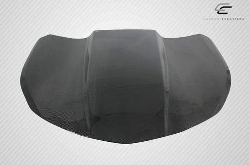 2016-2023 Chevrolet Camaro Carbon Creations DriTech Cowl Hood - 1 Piece / Vehicle Year Make Model Trim - 2016-2023-Chevrolet Camaro ALL / Product Type - Hood / Style Name -Cowl / Kit Material - Carbon Fiber / Notes - Note: Hood pins are required. Not designed for ZL1.