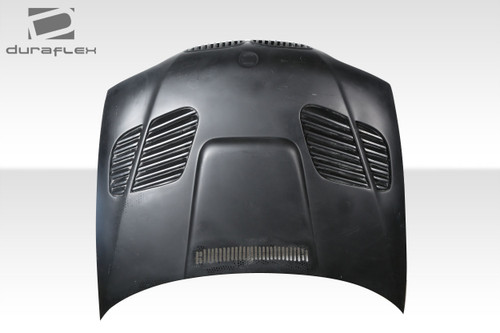 2004-2006 BMW 3 Series E46 2DR Duraflex GTR Hood - 1 Piece / Vehicle Year Make Model Trim - 2004-2006-BMW 3 Series 2DR / Product Type - Hood / Style Name -GTR / Kit Material - FRP (Fiberglass Reinforced Plastics) / Notes - Note: Hood pins are required.