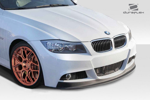 2009-2011 BMW 3 Series E90 4DR Duraflex AK-M Front Lip Spoiler - 1 Piece ( M sport front bumper only) / Vehicle Year Make Model Trim - 2009-2011-BMW 3 Series 4DR / Product Type - Front Lip/Add On / Style Name -AK-M / Kit Material - FRP (Fiberglass Reinforced Plastics) / Notes - note: Fits m sport front bumper only