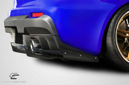 2008-2015 Mitsubishi Lancer Evolution 10 Carbon Creations VR-S Rear Diffuser - 1 Piece / Vehicle Year Make Model Trim - 2008-2015-Mitsubishi Evolution ALL / Product Type - Rear Lip/Add On / Style Name -VR-S / Kit Material - Carbon Fiber / Notes -