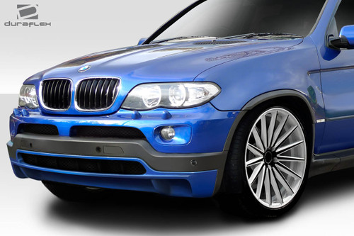 2000-2006 BMW X5 Duraflex 4.8is Look Front Lip Spoiler - 1 Piece / Vehicle Year Make Model Trim - 2000-2006-BMW X5 ALL / Product Type - Front Lip/Add On / Style Name -4.8is Look / Kit Material - FRP (Fiberglass Reinforced Plastics) / Notes -