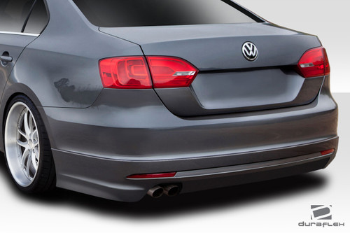 2011-2014 Volkswagen Jetta Duraflex Votex Look Rear Lip - 1 Piece / Vehicle Year Make Model Trim - 2011-2014-Volkswagen Jetta ALL / Product Type - Rear Lip/Add On / Style Name -Votex Look / Kit Material - FRP (Fiberglass Reinforced Plastics) / Notes -