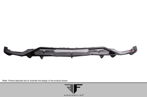 2011-2017 Lamborghini Aventador Carbon AF-1 Rear Diffuser ( CFP ) - 1 Piece (S)