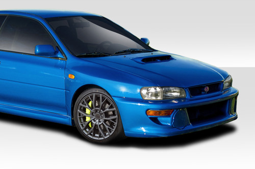 1993-2001 Subaru Impreza Duraflex 22B Look Front Fenders - 2 Piece / Vehicle Year Make Model Trim - 1993-2001-Subaru Impreza ALL / Product Type - Fender Flare / Style Name -22B Look / Kit Material - FRP (Fiberglass Reinforced Plastics) / Notes -