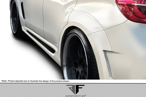 2015-2019 BMW X6 F16 / X6M F86 AF-1 Side Skirts ( PU-RIM ) - 2 Piece (S)